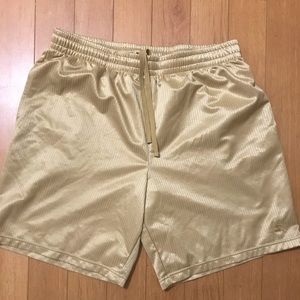 Starter Gold Athletic Shorts